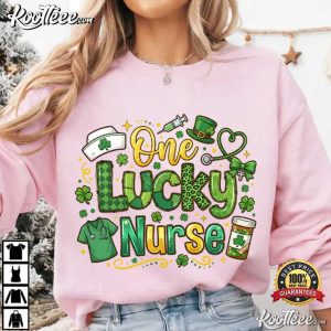 One Lucky Nurse St Patrick’s Day Irish T Shirt (4)