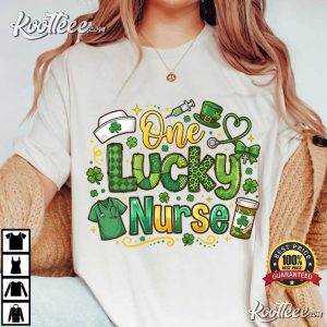 One Lucky Nurse St Patrick’s Day Irish T Shirt (2)