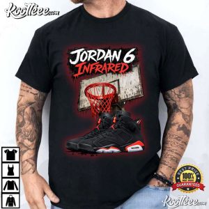 Jordan 6 Infrared Reverse Sneakers T Shirt (1)