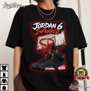 Jordan 6 Infrared Reverse Sneakers T Shirt (2)