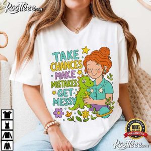Miss Frizzle Teacher Take Chances Make Mistakes Get Messy T Shirt (1)