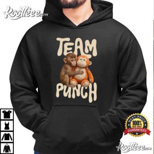 Animal Team Punch Monkey Macaque T-Shirt Animal Team Punch Monkey Macaque T Shirt (4)