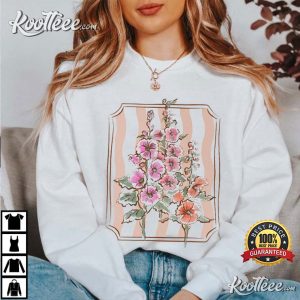 Vintage Floral Cottagecore Botanical Garden T Shirt (3)