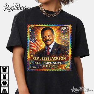 Jesse Jackson Keep Hope Alive Black History Month T Shirt (1)