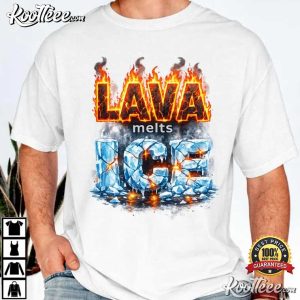 Anti Trump Lava Melts Ice T Shirt (3)