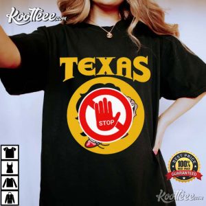 Texas Stop Sign T Shirt (2)