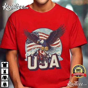 USA Champions 2026 Funny USA Ice Hockey Eagle T Shirt (2)