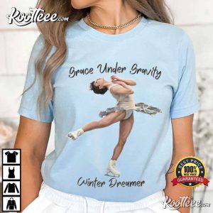 Grace Under Gravity Figure Skating Winter Dreamer T Shirt (2)