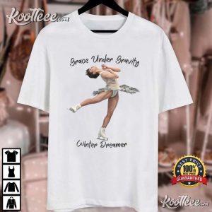 Grace Under Gravity Figure Skating Winter Dreamer T-Shirt Grace Under Gravity Figure Skating Winter Dreamer T Shirt (3)