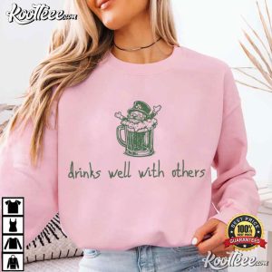 Leprechaun Beer Drinks Well With Other St Patrick's Day T Shirt (4)