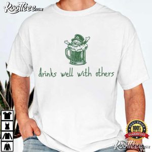 Leprechaun Beer Drinks Well With Other St Patrick's Day T Shirt (2)