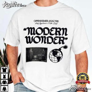 Oppenheimer Analysis Modern Wonder Fan Art T Shirt (2)
