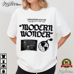 Oppenheimer Analysis Modern Wonder Fan Art T Shirt (3)