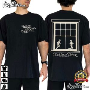 Noah Kahan The Great Divide Window Scene Album Cover T Shirt (3)