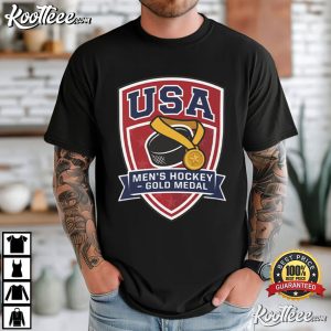 USA Mens Hockey Gold Medal Championship T Shirt (3)