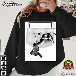 USA Olympic Gold Medal Hockey Connor Hellebuyck Save T Shirt (2)