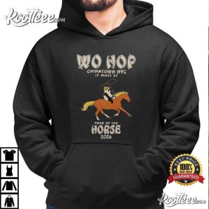 Wo Hop Chinatown NYC 2026 Year Of The Horse T Shirt (4)