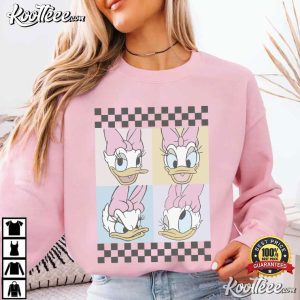 Disney World Boxy Character Mickey Minnie Donald T Shirt (2)