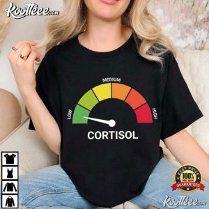 Low Cortisol Funny Meme Chill Nonchalant T Shirt (4)