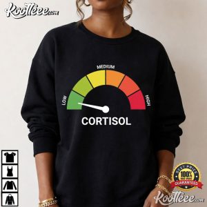 Low Cortisol Funny Meme Chill Nonchalant T Shirt (1)