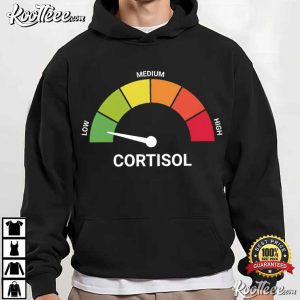 Low Cortisol Funny Meme Chill Nonchalant T Shirt (3)