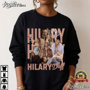 Hilary Duff Lucky Me Tour Merchandise T-Shirt Hilary Duff Lucky Me Tour Merchandise T Shirt (4)