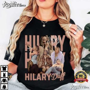 Hilary Duff Lucky Me Tour Merchandise T-Shirt Hilary Duff Lucky Me Tour Merchandise T Shirt (1)
