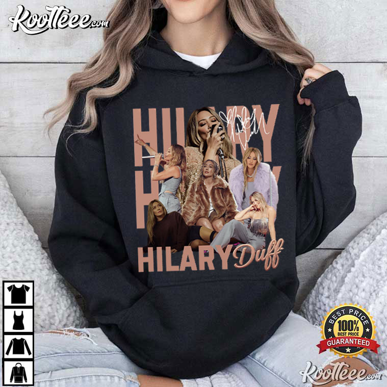 Hilary Duff Lucky Me Tour Merchandise T-Shirt Hilary Duff Lucky Me Tour Merchandise T-Shirt