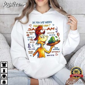 Dr Seuss Do You Like Green Eggs Read Across America T Shirt (4)