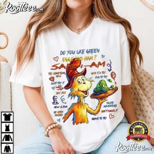 Dr Seuss Do You Like Green Eggs Read Across America T-Shirt