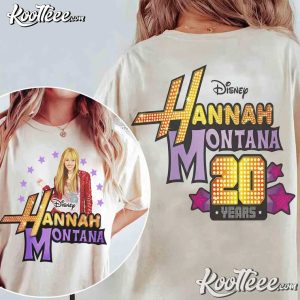 Disney Hannah Montana Pop Star 20th Anniversary T Shirt (1)