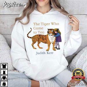 The Tiger Who Came To Tea Judith Kerr Book Day T-Shirt The Tiger Who Came To Tea Judith Kerr Book Day T Shirt (3)
