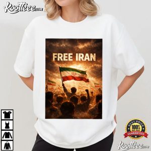 Free Iran Flag No War With Iran Human Rights T-Shirt Free Iran Flag No War With Iran Human Rights T Shirt (3)