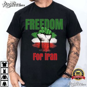 Freedom For Iran Anti War Political Statement T Shirt (1)