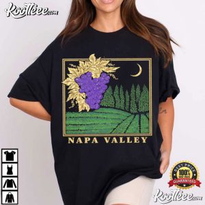 Napa Valley Vintage 80s Fresno California Wine T Shirt (1)
