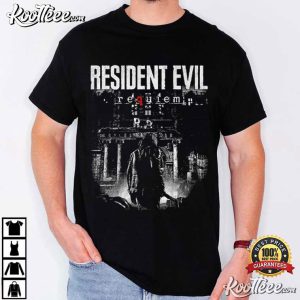 Resident Evil Requiem Game Vintage Leon Kennedy Fan T Shirt (2)