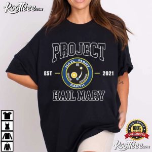 Project Hail Mary Est 2021 Movie T Shirt (4)