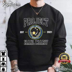 Project Hail Mary Est 2021 Movie T Shirt (1)