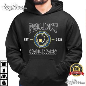 Project Hail Mary Est 2021 Movie T Shirt (2)