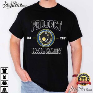 Project Hail Mary Est 2021 Movie T Shirt (3)