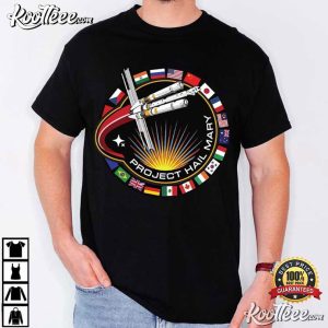 Project Hail Mary Mission Patch T Shirt (1)