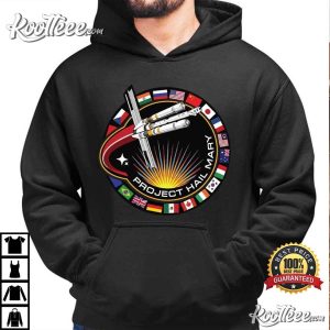 Project Hail Mary Mission Patch T Shirt (2)