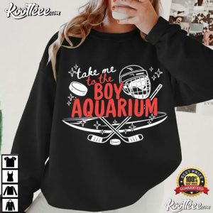 Take Me To The Boy Aquarium Hockey Fan Gift T Shirt (4)