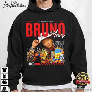 Bruno Mars Romantic Tour Pop Singer Inspired T Shirt (3)