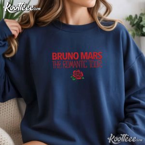 Bruno Mars The Romantic Tour Pop Singer Embroidered Sweatshirt (2)