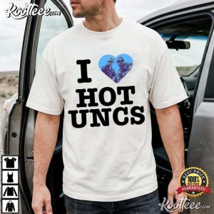 I Love Hot Uncs T Shirt (1)