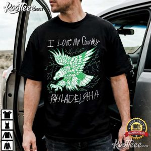 I Love My Country Philadelphia T Shirt (1)