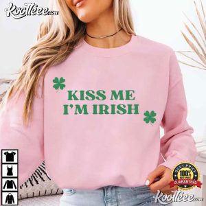 Kiss Me I'm Irish St Patrick's Day Lucky T Shirt (4)