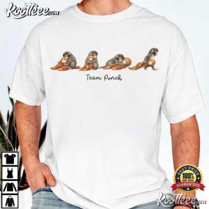 Team Punch Baby Monkey Animal Lovers T Shirt (2)
