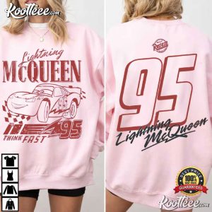 Disney Cars Vintage Lightning Mcqueen T Shirt (1)